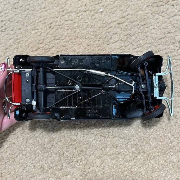 1998 coca-cola Co die cast 1934 Ford V8 Roadster 1:19 car by Solido collectible - Picture 7 of 11